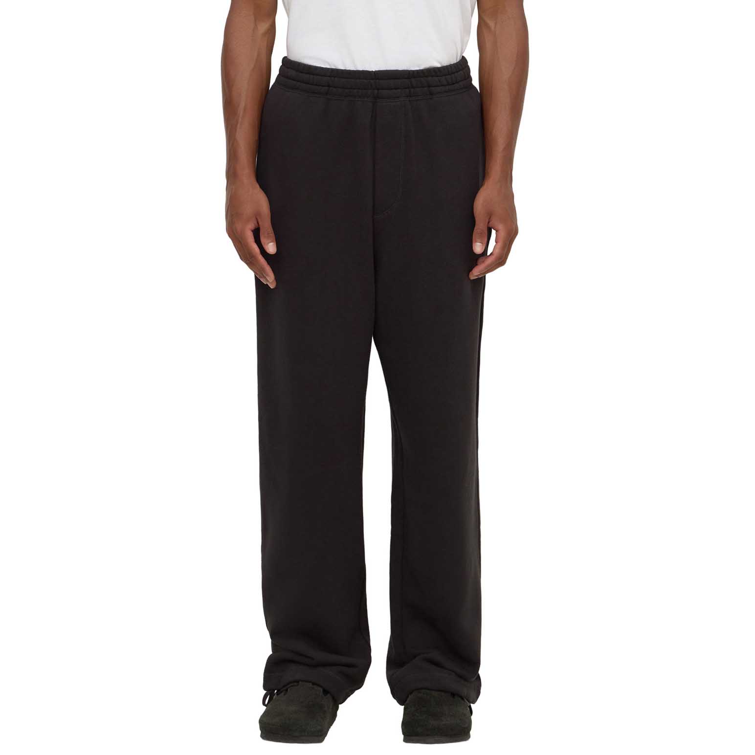 Assembly Label Newport Fleece Trackpant Washed Black